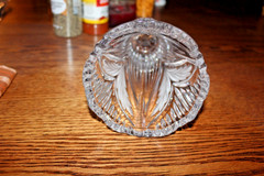 Vintage Noritake Vase 1970 Bleikristall w/Distinct Vertical Ribbed Design