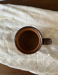 Rare. Early 1900’s Royal Doulton Stamped Pottery Mug. «Of all sad Deaths…»