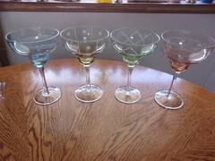 Margarita Etched Laura Glass Allegro Etched 12 Oz – Set of 4
