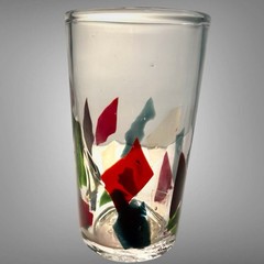 Murano Drinking Glasses Set Of 4 Colorful Hand Blown Glass Italian Glass
