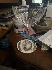 Galway Irish Crystal Erne Cocktail Champagne Saucer Clear Set of 4. EC