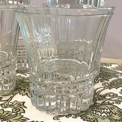 Set/6 Cristal D’Arques/Durand Victoria Double Old Fashioned Glasses Whiskey Bar