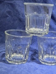 Vintage Anchor Hocking New Orleans 10oz Paneled Rocks Glasses (Set of 5)