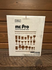 VTG Libbey mr. Pro Home Bartender Set of 4 Champagne/Sherbet Glasses 6.5oz 3776