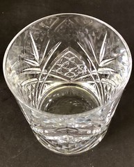 4 Cristal d’ Arques – Durand Crystal Whiskey Glasses, High Ball, “Masquerade”
