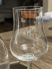 Orrefors Illusion Crystal Wine Decanter And 1 Elixir Wine Tasting Stemmed Glass
