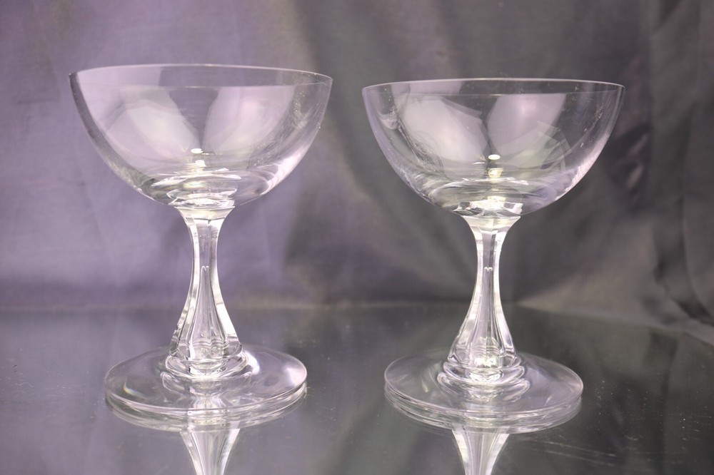 Tiffin Bubble in Stem Champagne 4 1/2 » #17624 Beaumont Set of 2