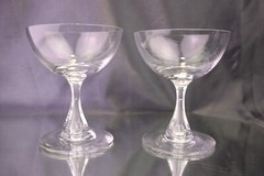 Tiffin Bubble in Stem Champagne 4 1/2 » #17624 Beaumont Set of 2
