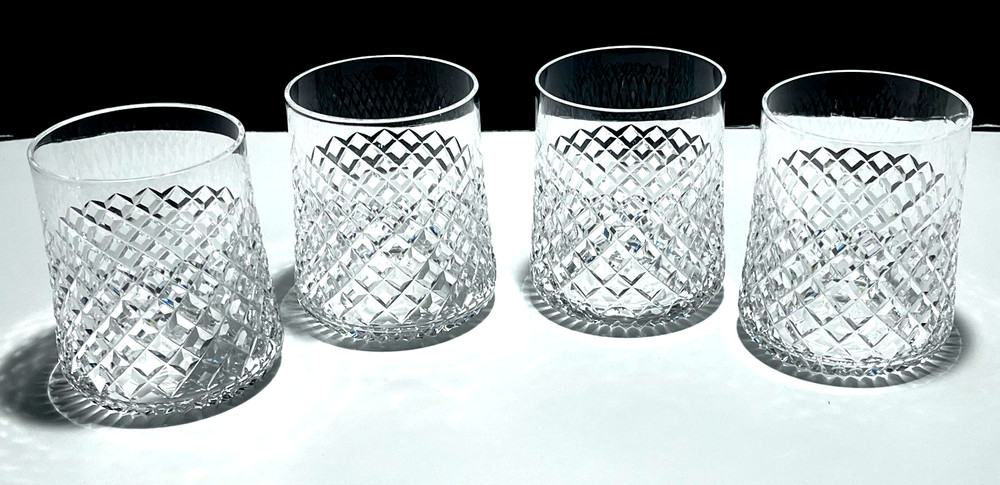1 VINTAGE WATERFORD CRYSTAL REPLACEMENT BEDSIDE TUMBLES UP TUMBLER ~ DOMED BASE