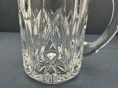WATERFORD Marquis BROOKSIDE Clear Cut Crystal 5 3/4″ BEER GLASS MUG