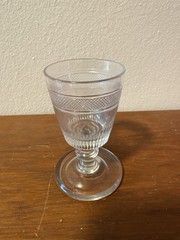 Georgian Style Rummer Crystal Vintage Anglo-Irish Glass