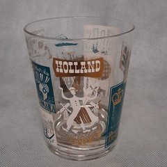 Libbey Vacation Destinations Cocktail Glass Africa Holland Mexico Paris Venice