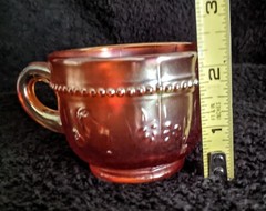 Dugan Stork and Rushes Marigold Carnival Punch Cup