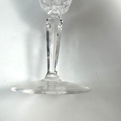Pair Waterford Sheila Cut Crystal Water Glasses 7″ High