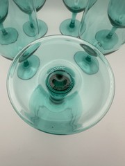 Luminarc France Crystal Iced Tea Glass Teal Green (Set of 7)