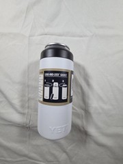 YETI Rambler Colster 12 oz Slim Can Cooler Insulator – White – NEW