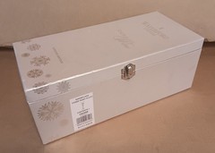 WATERFORD CRYSTAL SNOWFLAKE WISHES «JOY» RUBY CASED FLUTE, 2011 LIMITED ED NIB