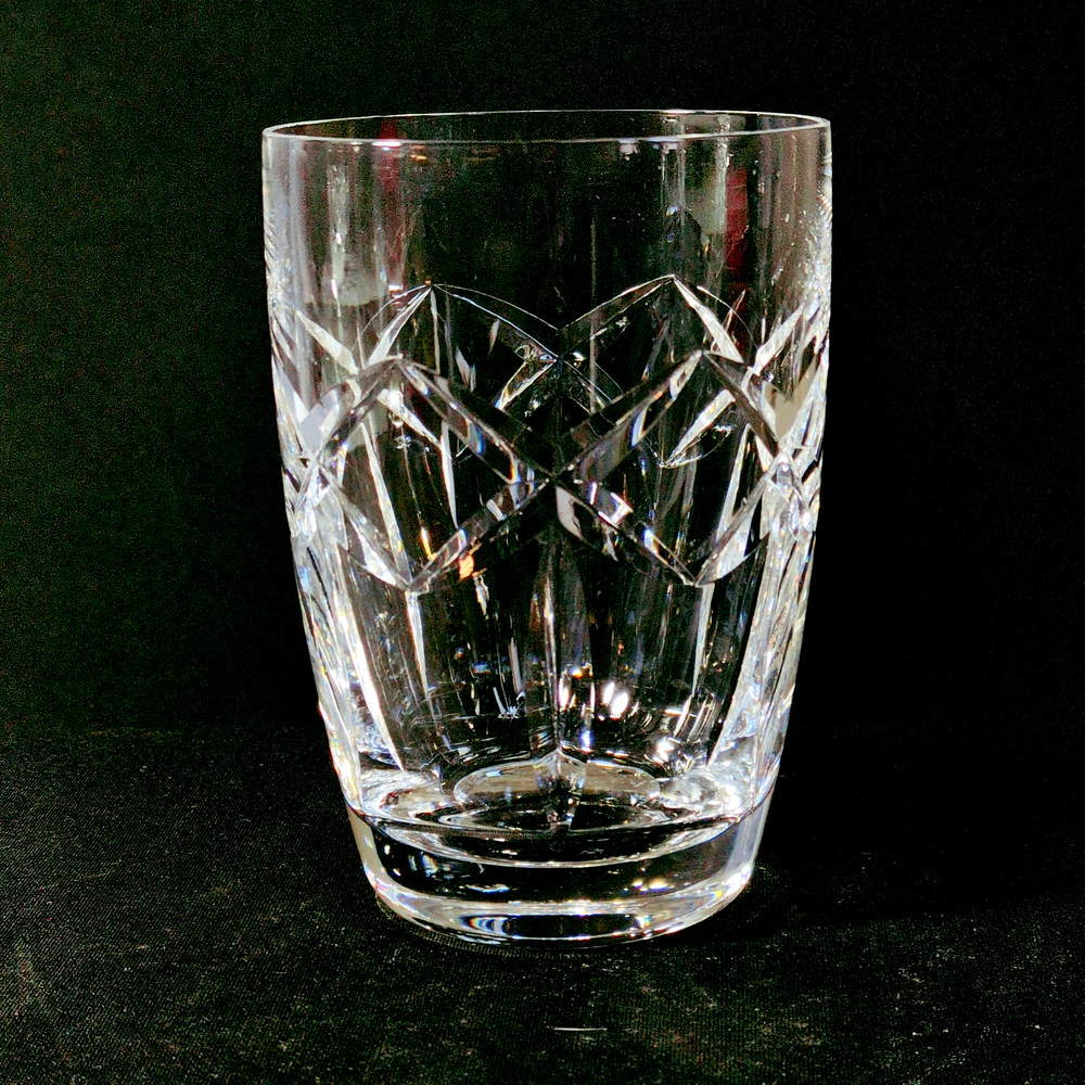WATERFORD KERRY 10 Oz FLAT TUMBLER, 4 1/4″, Made In IRELAND