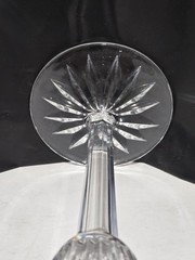 Waterford Crystal Laurel Champagne Flute 9 3/8″ Vintage Fluted Glass Ireland