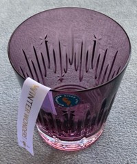 Waterford Crystal Winter Wonders Midnight Frost Lilac DOF Tumbler New in Box