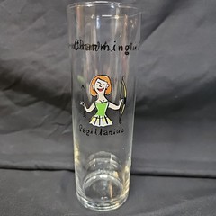 Vintage POTTERY BARN What’s Your Sign ZODIAC Sagittarius Libbey Highball Glass