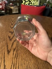 Anchor Hocking Glass 8 Oz. New Orleans Flat Juice Paneled Vintage