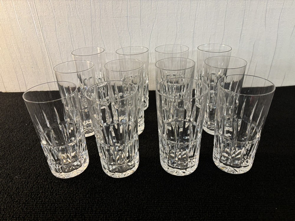 5 Juice Glasses Manhattan Model In Saint Louis Crystal (Price For One Glass)