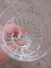 Galway Irish Crystal Shannon Water Wine Goblet Glass Cut Panels Set Of 2