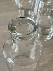 6 Vintage 16 oz Libbey Accent Steiner Beer Glass Tumblers MCM 1970’s
