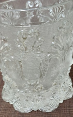 Antique FRENCH Cristalleries de Saint Louis Gothic Revival Goblet C1840