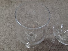 2 Mikasa Stephanie 9” Wine Goblets Wine Glass