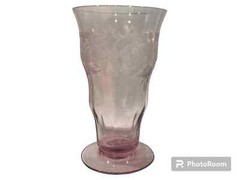 Central Glass Lavender Balda 5” Footed Tumbler