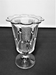 Antique EAPG 1880 O’Hara Glass HAND Spooner