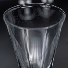 READ – Steuben Glass 7737 Sherry Wine Glasses 5 1/4″ H – Set of 3 – Teardrop