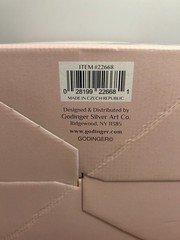 Meridian Blush European Crystal Balloon Goblets Set Of 4. NIB!