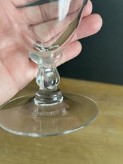 Crystal Fostoria Spray Iced Tea Glass,Excellent Condition