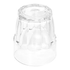 Bormioli Rocco ROCK BAR 4939Q334 Clear Panel Tempered 6.75 OZ Juice Glass NEW