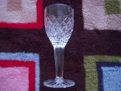  NOS VINTAGE CLEAR CUT CRYSTAL CORDIAL GLASS 1-3/4″ DIAMETER X 4-1/4″ HEIGHT 