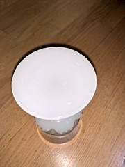 Vintage MILK GLASS Goblet – LAKE CITY MICHIGAN