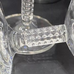 7 Schott Zwiesel Escapada Champagne Wine Glasses Dessert 4.5” 8 oz Square Stem