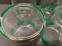 Lot of 16 ~ Vintage Southern Ivy Federal Glass Tumblers ~ 3 Sizes ~ EXCELLENT!!