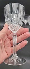 Cristal D’Arques Constance Plain Wine Glasses set of 4-8 oz 6 5/8″