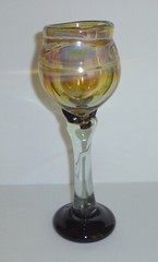 VERNON BREJCHA GLASS SCULPTURE HARVEY LITTLETON STUDENT w DALE CHIHULY SIGNED