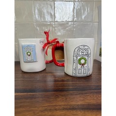 Rae Dunn Christmas Mug Set of 2 – Deck the Halls & Merry Little Xmas