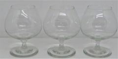 Vintage Illusions, 24% Full Lead Handblown and Hand Cut Crystal. Set of 3.