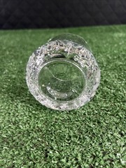 Set of 2 CRISTAL DE FLANDRE Fascination Old Fashioned Whiskey Rocks Glasses