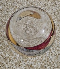 Milano Romanian Mosaic Stained Stemless Wine Glass