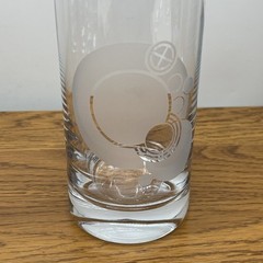 15 Frank Lloyd Wright/Miller Rogaska Highball Crystal Glass 2000 Slovenia 14oz