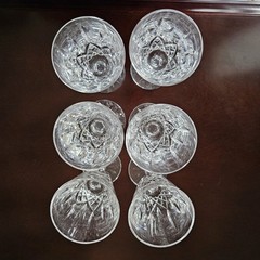 Waterford Crystal Lismore Sherry Cordial Glasses Set of 6 Vintage 5 1/8″