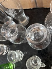 Vintage Crystal & Barware Lot – 14pc – Cut Glencairn, Royal Brierly, Promos++